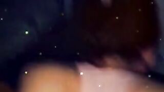 Real young whore from Snapchat with Disney face sucking my dick. Pov