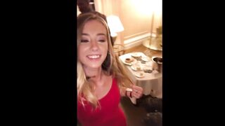 Crazy Amateur Teen Girl cant get enough of her first Gangbang with BBC