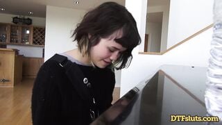 YHIVI SHOWS OFF PIANO SKILLS FOLLOWED BY ROUGH SEX AND CUM OVER HER FACE