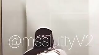 Indonesian Ukhty Masturbation in Public Toilet