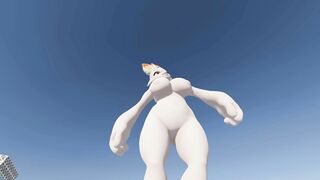 Furry Giantess Growth | Scorbunny's Growth