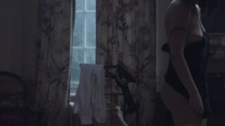 Lily James Nude - 'the Exception' - Topless, Nipples, Ass, Sex, Tits