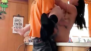 Cheating Wife Sneaks out from Work for a Huge Load inside her Fertile Pussy