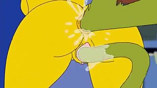 the Simpson hentai alien