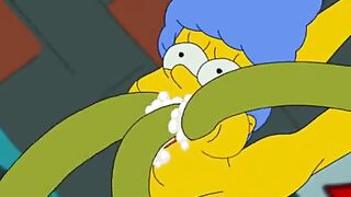 the Simpson hentai alien
