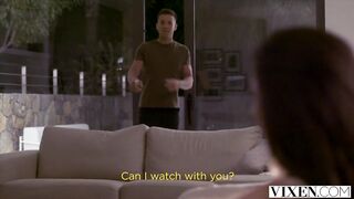 VIXEN Gorgeous model knows what she wants & takes control