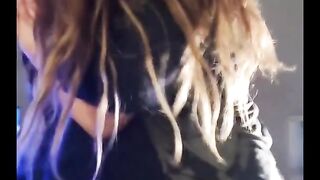 Two Girls Passionately Kissing