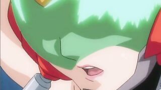 Busty lesbians playing