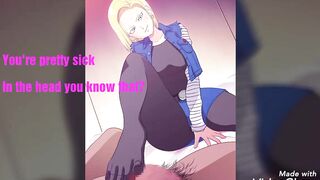 Dragon Ball Android 18 JOI Hentai