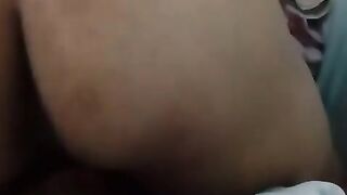 orgasmo de mi mujer con una buena lamida de coño