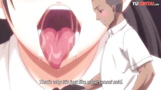 HENTAI·  Teen big tits fucks a old dick to get cum inside