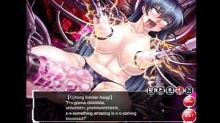 [almighty Cyborg] Asagi H-Scene 01 (Taimanin Asagi Battle Arena ENG)