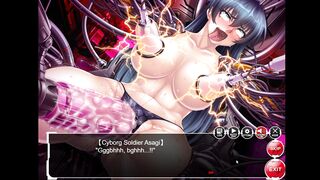 [almighty Cyborg] Asagi H-Scene 01 (Taimanin Asagi Battle Arena ENG)