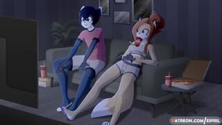 Street Fight Cats Megan Cat vs Amanda Cat (eipril) Animation