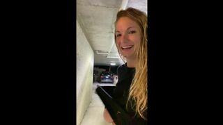 MILF MAKES ME CUM ON HER FACE IN THE PARKING GARAGE