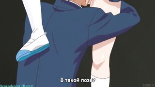 Hentai//One of the best Hentai, Brunette Sucks and Loves Hard Sex//uncensored Hentai