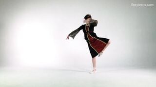 Nude Ballerina Manya Baletkina Super Hot Flexible Teen