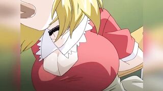 Busty women have an uncensored threesome | Anime hentai