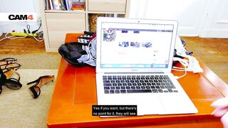 Flora & Mya: two Naughty Girls doing each other in Front of a Webcam! CAM4