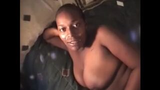 SHE LOVE THE TASTE OF GHETTO DICK SHE FUCK HE