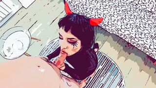 The Devil Gets a Sweet Dick for Halloween. Link to the Original Video in the Comments. Andre Love.