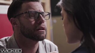 Religious Student Seduced by former Pornstar at Anti Porn PSA Filming