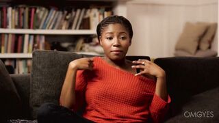 Black Beauty Show her Pussy and Masturbations Techniques