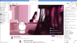 Egirl Fucks a Pizza Delivery Guy during her Stream (roleplay) - Diana Daniels