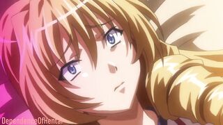 Uncensored Hentai//the Guy Fucks the Main Beauties of the School