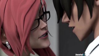 Student Cums inside MILF Teacher | Realistic 3D Hentai (EngDubbed)