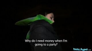 Public Agent Tina Kay Gets Dressed up for Halloween Party and Fucked by Stranger