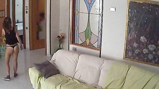 Hacked IP Cam - Italian Teen Pt2