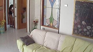 Hacked IP Cam - Italian Teen Pt2