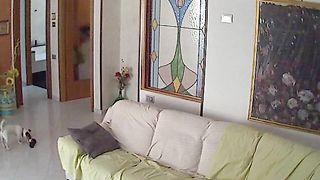 Hacked IP Cam - Italian Teen Pt2