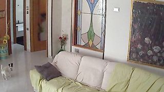 Hacked IP Cam - Italian Teen Pt2