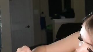 Slut GF makes me Cum Hard from Cuck Talk