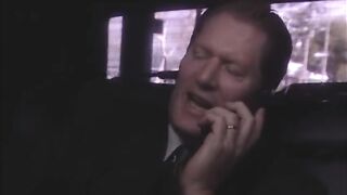 Blond mature pussy vibrating in car