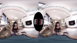 VIRTUAL TABOO - MILF has found something better than Donuts