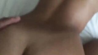 College Girl with Perfect Body Rides Big Cock on Vacation