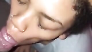 Scammer Thot Takes Backshots then Swallows Cum