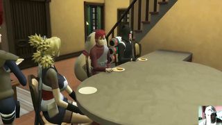 Gaara Fucks her Sister Temari Family Sex Naruto Hentai