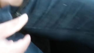 (Risky Bus) Public Blowjob n Flashing Tits from a Stranger!!!!