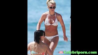 Britney Spears NUDE Exposed Pussy and NIPSLIPS