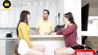 Sofie Reyez, Kitty Carrera in Bake and Swapping Dad - Free Porn Cliphunter