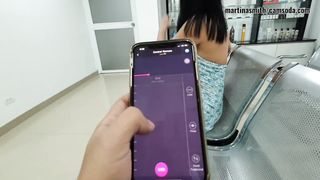 I go to the Salon and Squirt while getting my Nails done with People Aroun