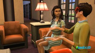 Sims 4 - a Father Helped his Son Corrupt his Sister