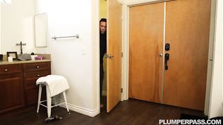 Chubby Big Belly Mom Fucks Sons Friend