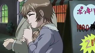 Drenching out gal is happy to get anime group