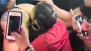 Girl Eats Atlanta Stripper Pussy in the Club