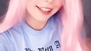 Belle Delphine Flashes Tits